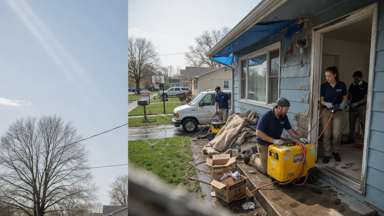 Basement Flood Cleanup in Oden, AR near me